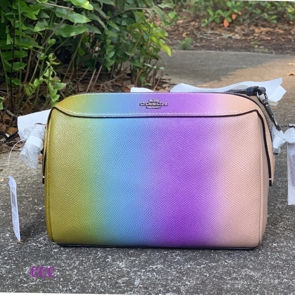 Coach Ombré Bennett Multicolored Small Bag Rare - Picture 1 of 6